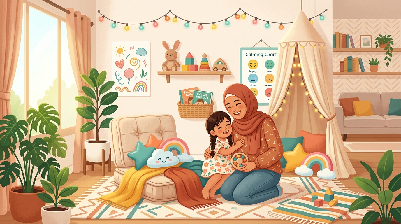 Cara Membuat Calming Corner di Rumah untuk Mengelola Emosi Anak