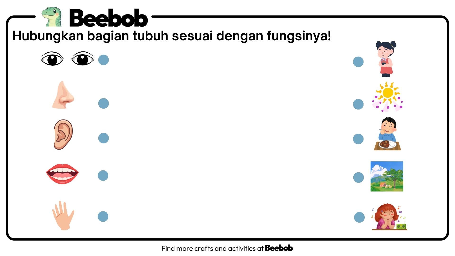 Ayo Hubungkan Fungsi Tubuh