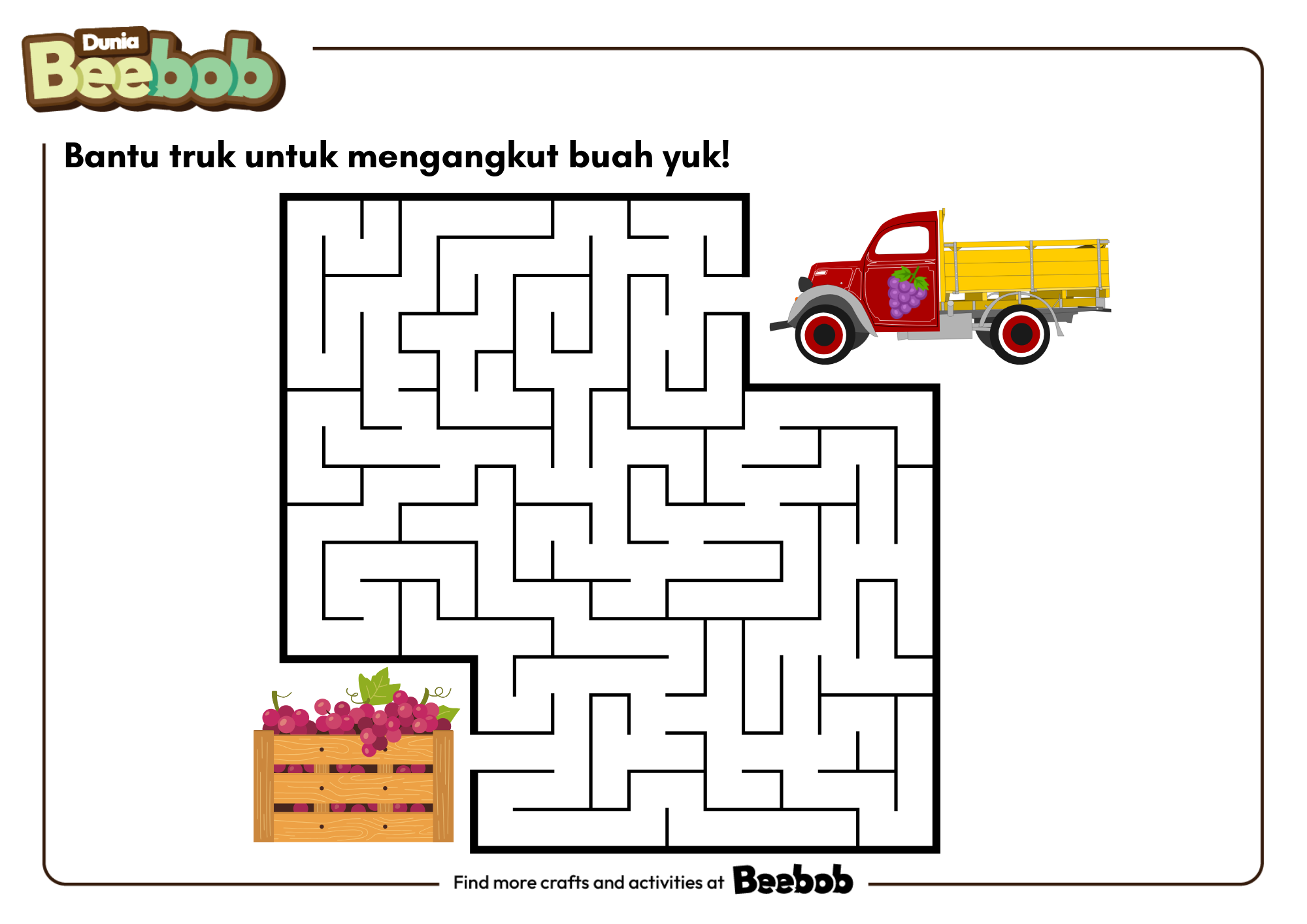 Bantu Truk untuk Mengangkut Buah Yuk Bagian Ketujuh!