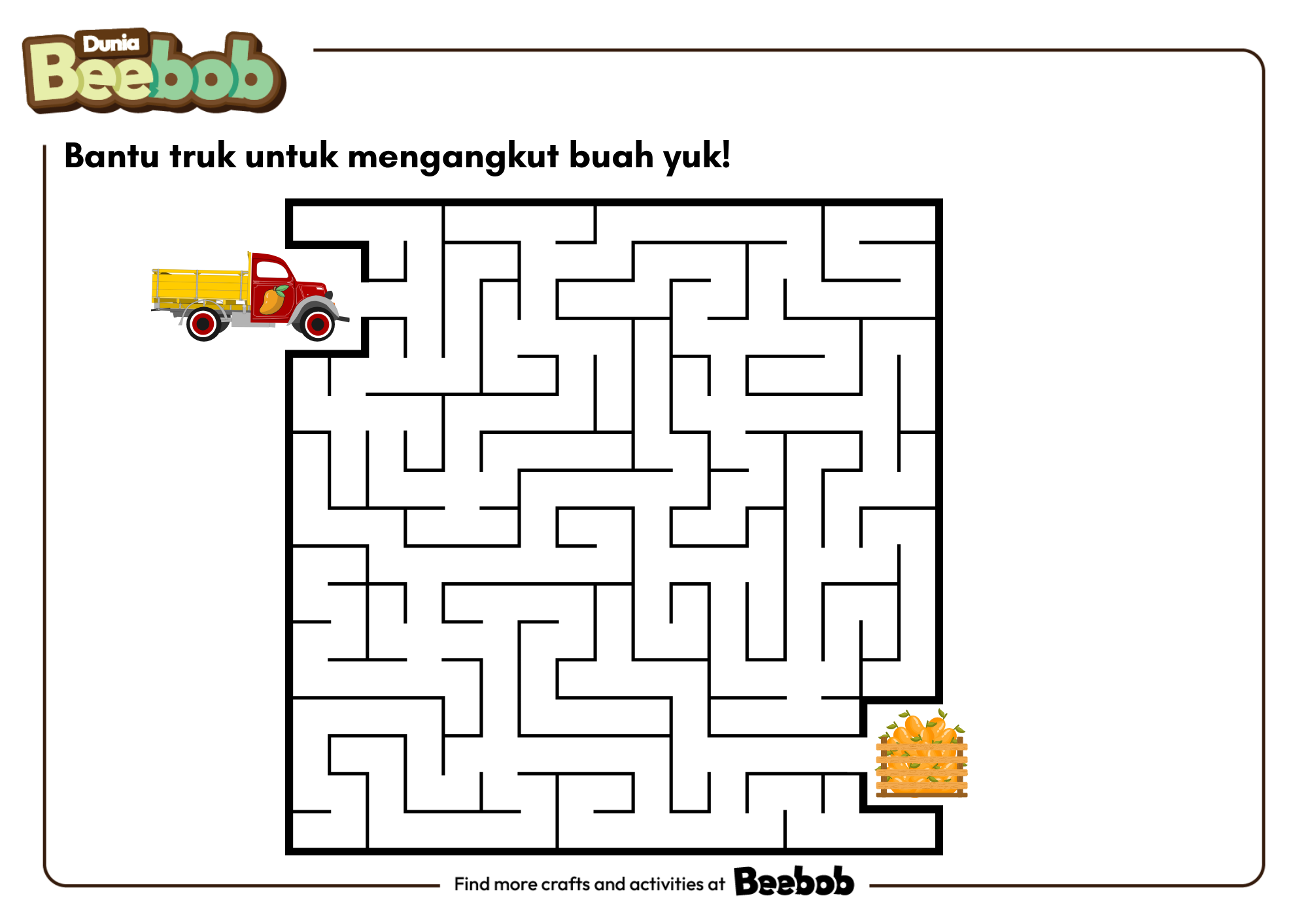 Bantu Truk untuk Mengangkut Buah Yuk Bagian Kesembilan!
