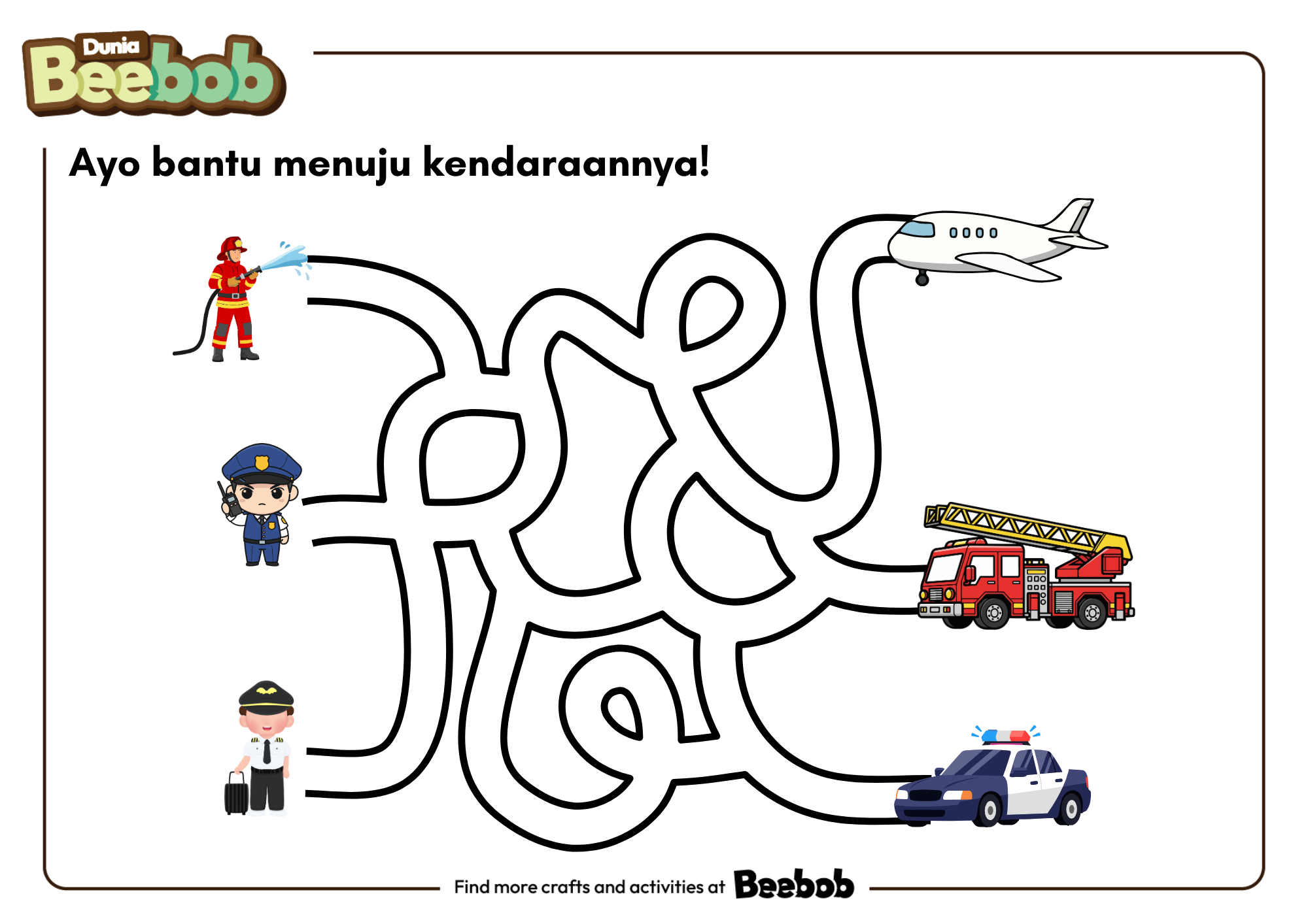 Ayo Bantu Menuju Kendaraannya!