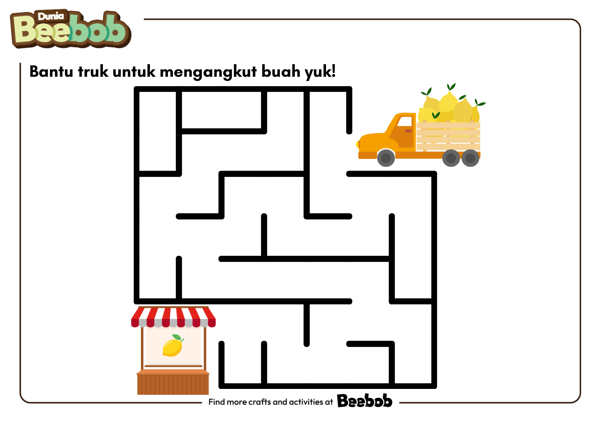 Bantu Truk untuk Mengangkut Buah Yuk Bagian Ketiga!