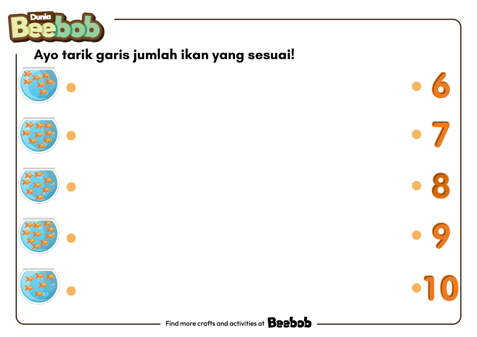 Ayo Tarik Garis Jumlah Ikan yang Sesuai!