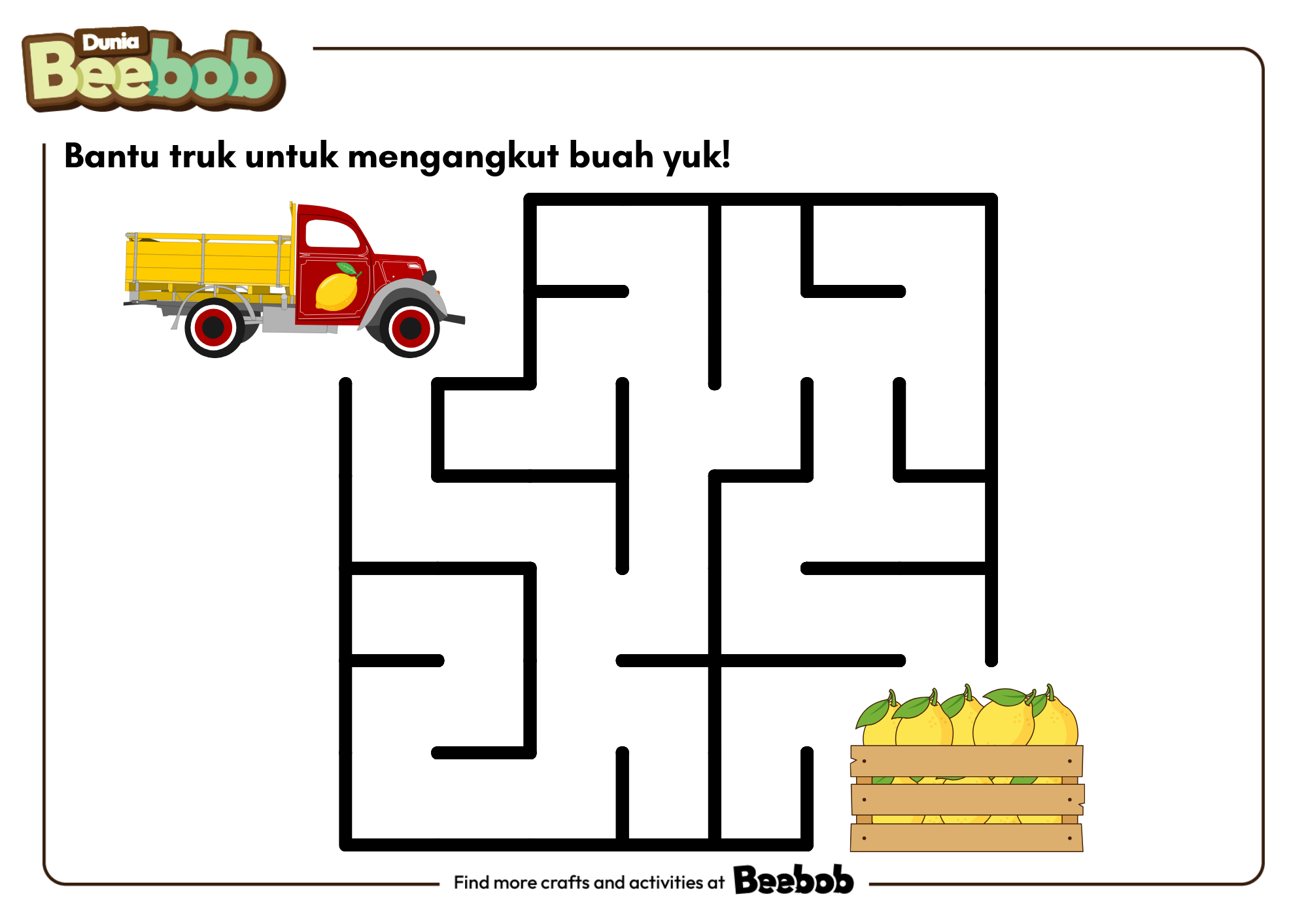 Bantu Truk untuk Mengangkut Buah Yuk Bagian Keempat!