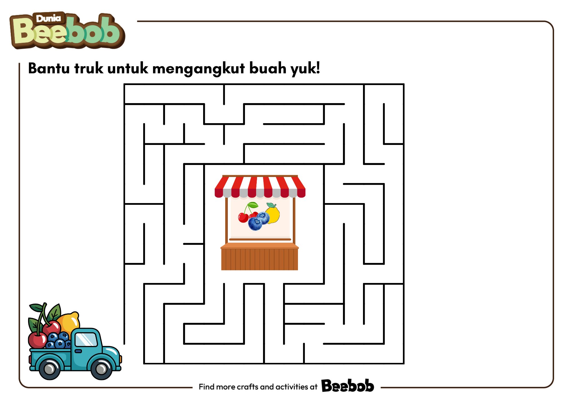 Bantu Truk untuk Mengangkut Buah Yuk Bagian Keenam!