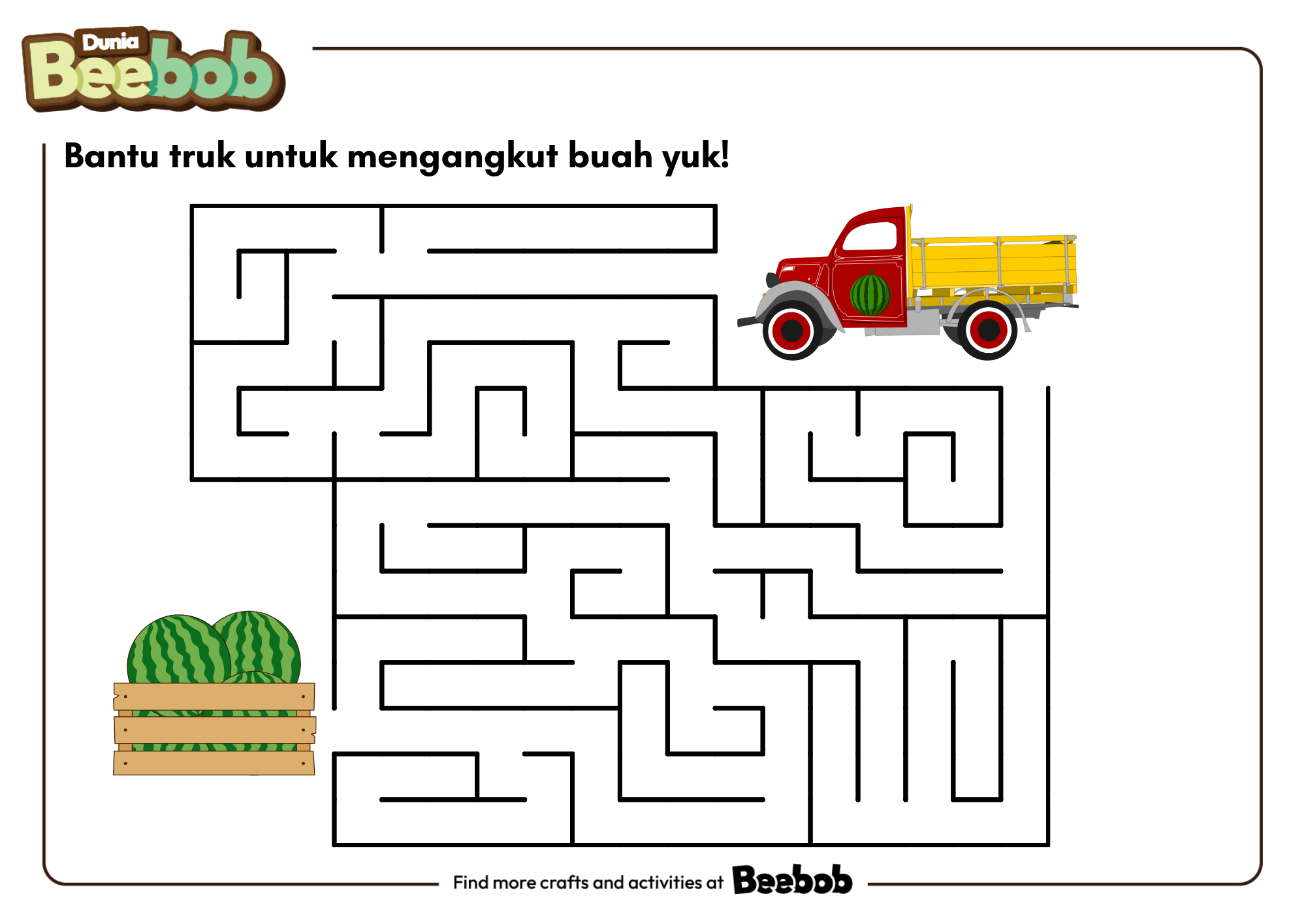Bantu Truk untuk Mengangkut Buah Yuk Bagian Kelima!